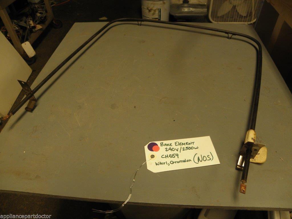 NOS Whirlpool Chromalox Bake Element CH559 240v/2500w NOS Whirlpool Chromalox Bake Element CH559 240v/2500w